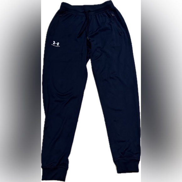 Men’s Black UA Sportstyle Joggers. Size S. - Picture 4 of 14